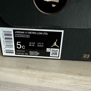 Toddler Jordan 11 retro low